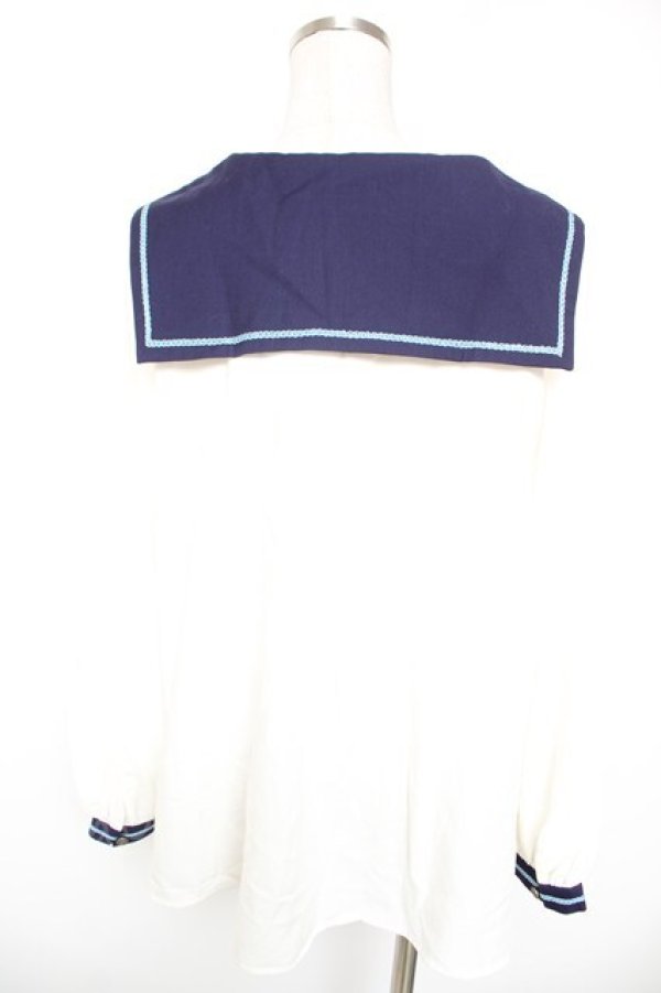 画像2: Angelic Pretty / Sophie Marineブラウス  紺 Y-26-01-16-166-AP-BL-SZ-ZY (2)