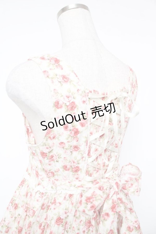 画像5: BABY, THE STARS SHINE BRIGHT / フローレンス・ローズジャンパースカート  生成り Y-26-01-16-170-BA-OP-SZ-ZY (5)