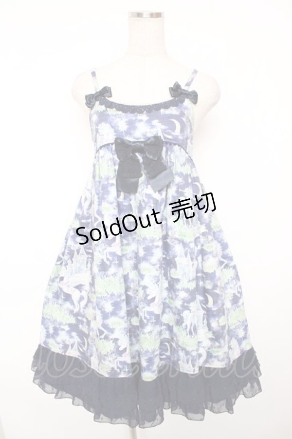 画像1: ALICE and the PIRATES / Paraiso du un UnicornジャンパースカートII型  紺 Y-26-01-16-177-PA-OP-SZ-ZY (1)