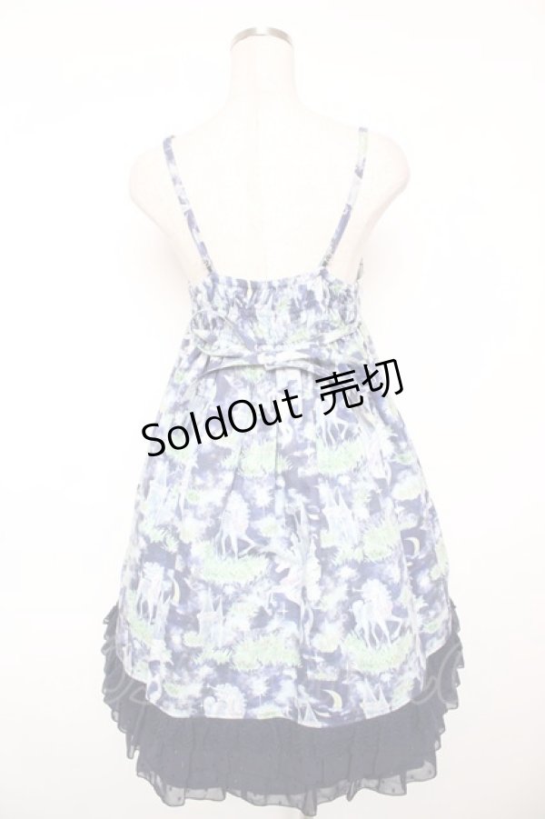 画像2: ALICE and the PIRATES / Paraiso du un UnicornジャンパースカートII型  紺 Y-26-01-16-177-PA-OP-SZ-ZY (2)