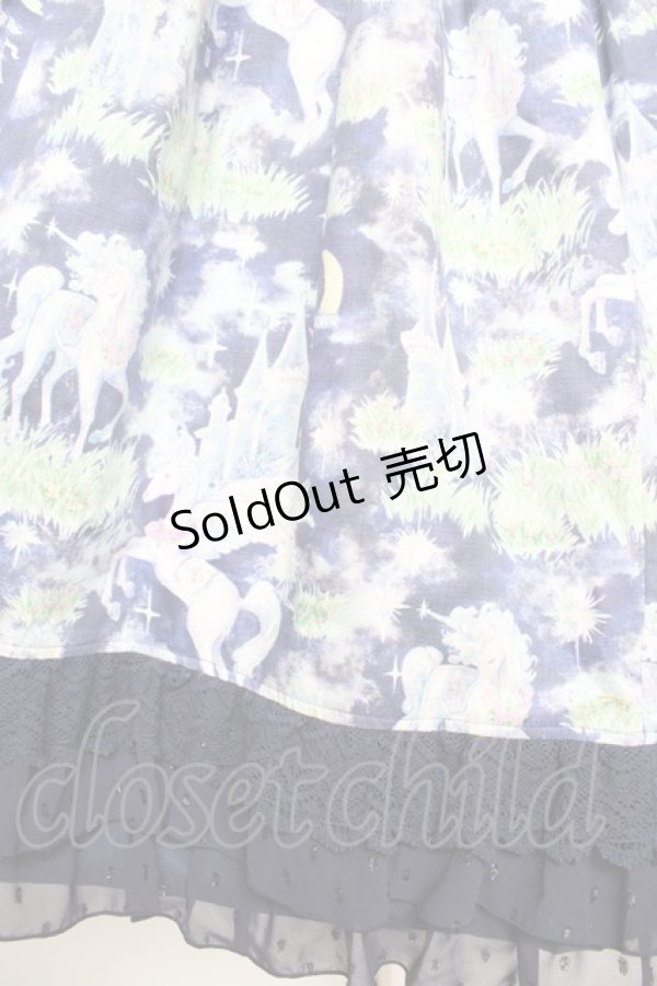 画像4: ALICE and the PIRATES / Paraiso du un UnicornジャンパースカートII型  紺 Y-26-01-16-177-PA-OP-SZ-ZY (4)