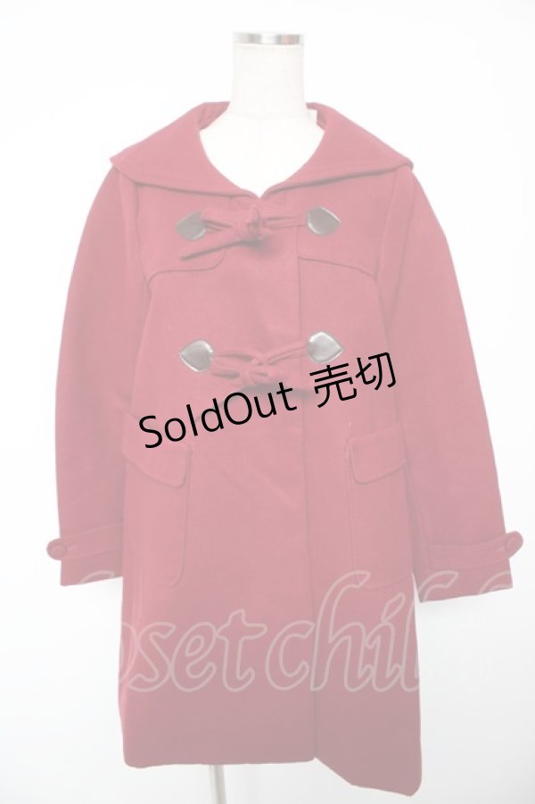 画像1: F i.n.t / リボンセーラーダッフルコート F レッド Y-26-01-16-181-CA-CO-SZ-ZI (1)