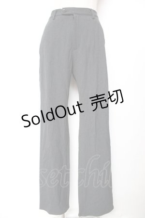 画像: INGEBORG / ストレートパンツ  グレー Y-26-01-16-184-LO-PA-SZ-ZY