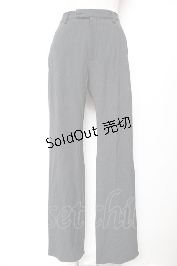 画像1: INGEBORG / ストレートパンツ  グレー Y-26-01-16-184-LO-PA-SZ-ZY (1)