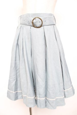 画像: Kurumi Collaboration / マリンアカデミアスカート S 淡青 Y-26-01-16-193-LO-SK-SZ-ZY