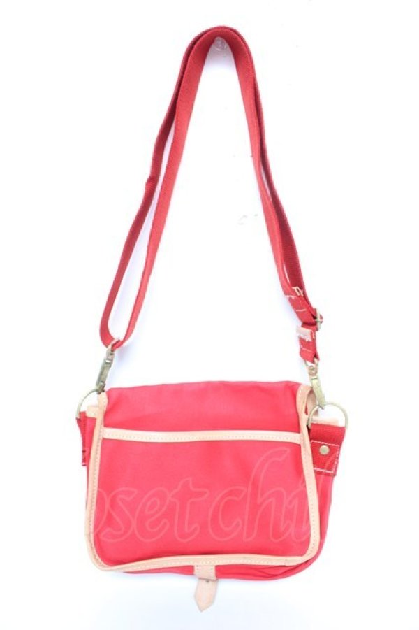 画像2: PINK HOUSE / ロゴプリントショルダーバッグ  赤 Y-26-01-16-021-LO-BG-SZ-ZY (2)