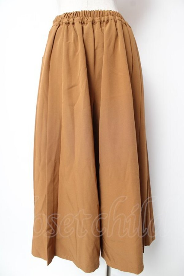 画像2: axes femme / ダブルボタンガウチョ M キャメル Y-26-01-16-200-AX-PA-SZ-ZY (2)