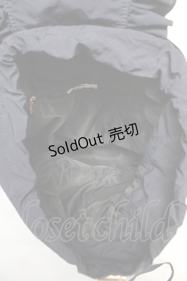 画像3: m petit by misako / TT AM リボンフラップ リュックサック  紺 Y-26-01-16-023-LO-BG-SZ-ZY (3)