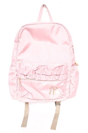 画像: m petit by misako / TT*AM*フリルリュックサック  中桃 Y-26-01-16-024-LO-BG-SZ-ZY