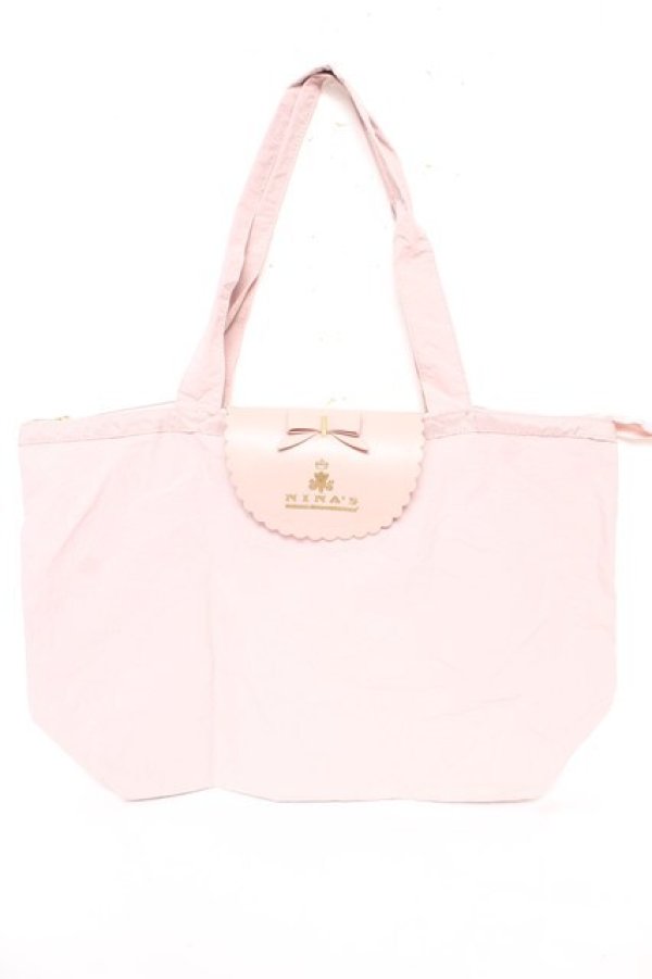 画像1: m petit by misako / エコバッグ  中桃 Y-26-01-16-031-LO-BG-SZ-ZY (1)