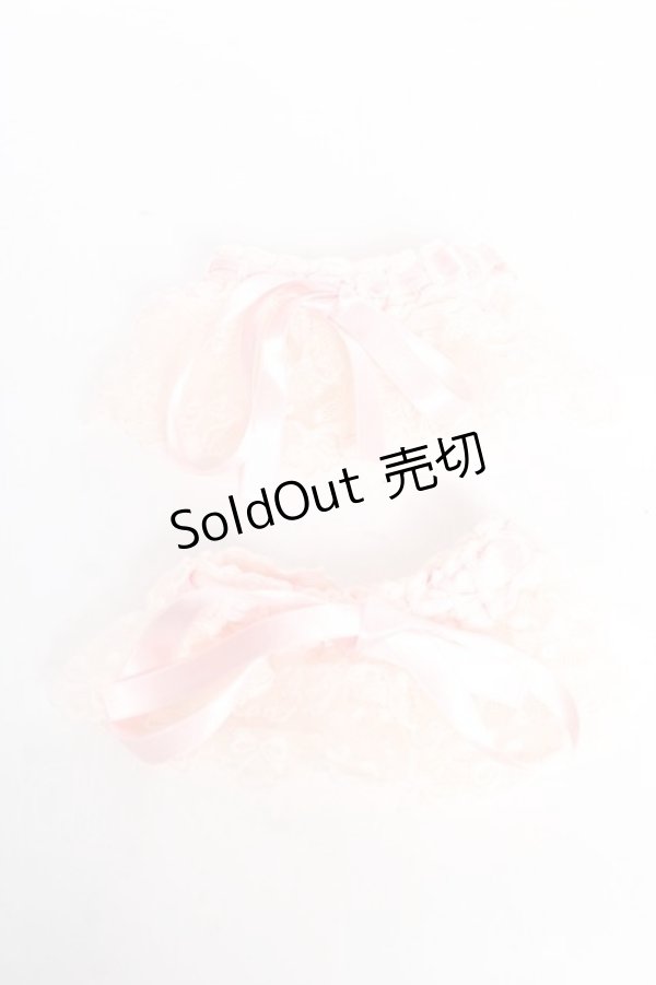 画像1: BABY, THE STARS SHINE BRIGHT / リボンレースのお袖留め  ピンク Y-26-01-16-005-BA-ZA-SZ-ZY (1)