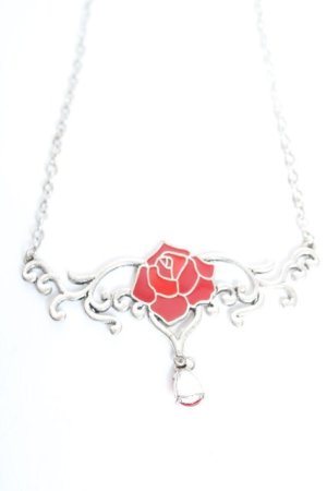 画像: OZZ ANGELO / ローズネックレス  シルバー Y-26-01-18-001-OO-AC-SZ-ZY