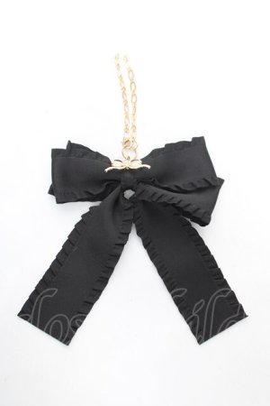 画像: m petit by misako / バッグチャーム  中黒 Y-26-01-18-009-LO-ZA-SZ-ZY