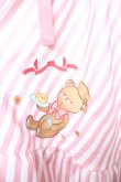 画像3: CHIP CLIP / AIスソクマストライプワンピース L 淡桃 Y-26-01-18-072-LO-OP-SZ-ZY (3)