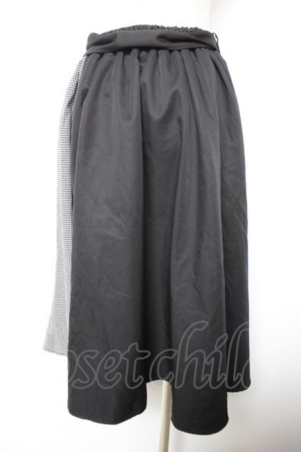 画像2: axes femme / ラッフルフリルスカート M 黒 Y-26-01-18-100-AX-SK-SZ-ZY (2)