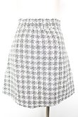 画像2: An MILLE / ツイードパールスカート  白×黒 Y-26-01-18-115-EL-SK-SZ-ZY (2)