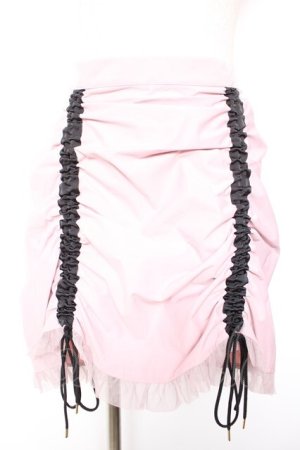 画像: Swankiss / gather S/K F ピンク Y-26-01-18-117-CA-SK-SZ-ZY