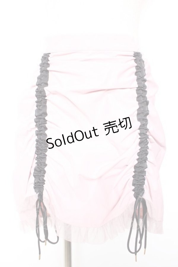 画像1: Swankiss / gather S/K F ピンク Y-26-01-18-117-CA-SK-SZ-ZI (1)