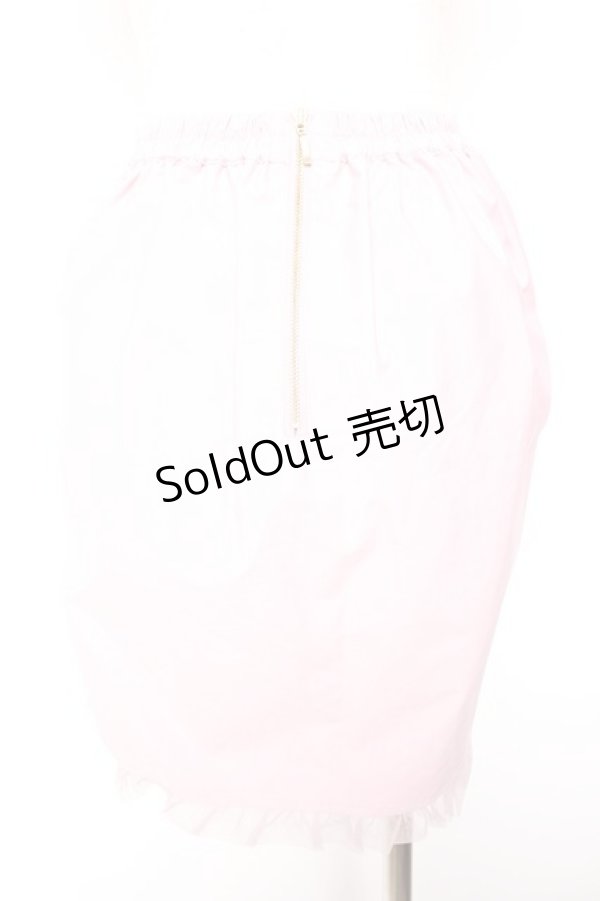 画像2: Swankiss / gather S/K F ピンク Y-26-01-18-117-CA-SK-SZ-ZI (2)