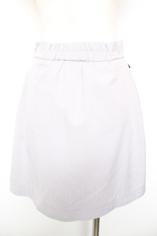 画像2: Ank Rouge / リボン使いスカート  グレー Y-26-01-18-133-CA-SK-SZ-ZY (2)