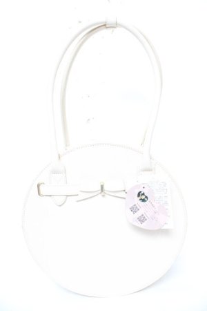 画像: ｍ petit by misako / AMサークルリボントートバッグ  中白 Y-26-01-18-016-LO-BG-SZ-ZY