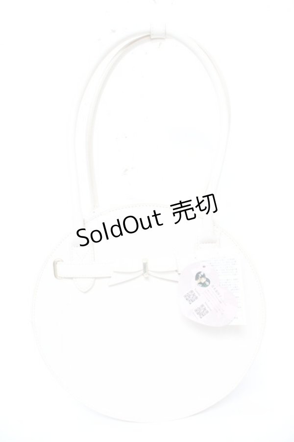 画像1: ｍ petit by misako / AMサークルリボントートバッグ  中白 Y-26-01-18-016-LO-BG-SZ-ZY (1)