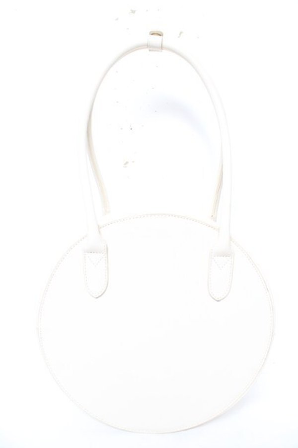 画像2: ｍ petit by misako / AMサークルリボントートバッグ  中白 Y-26-01-18-016-LO-BG-SZ-ZY (2)