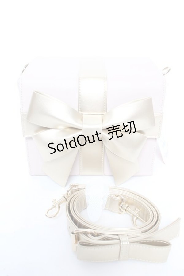 画像1: F i.n.t / 多重リボンプレゼントBOXバッグ F ライトピンク Y-26-01-18-021-CA-BG-SZ-ZY (1)