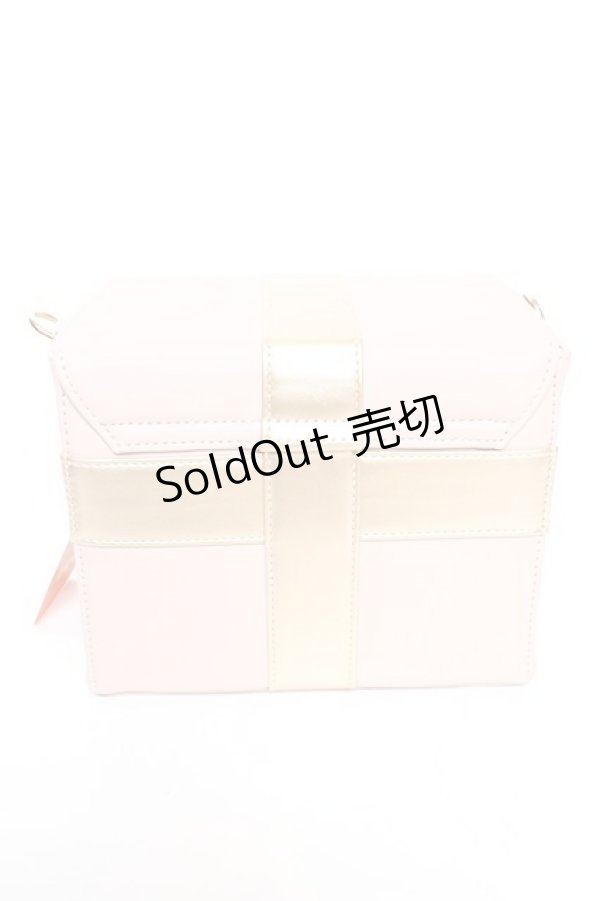 画像2: F i.n.t / 多重リボンプレゼントBOXバッグ F ライトピンク Y-26-01-18-021-CA-BG-SZ-ZY (2)