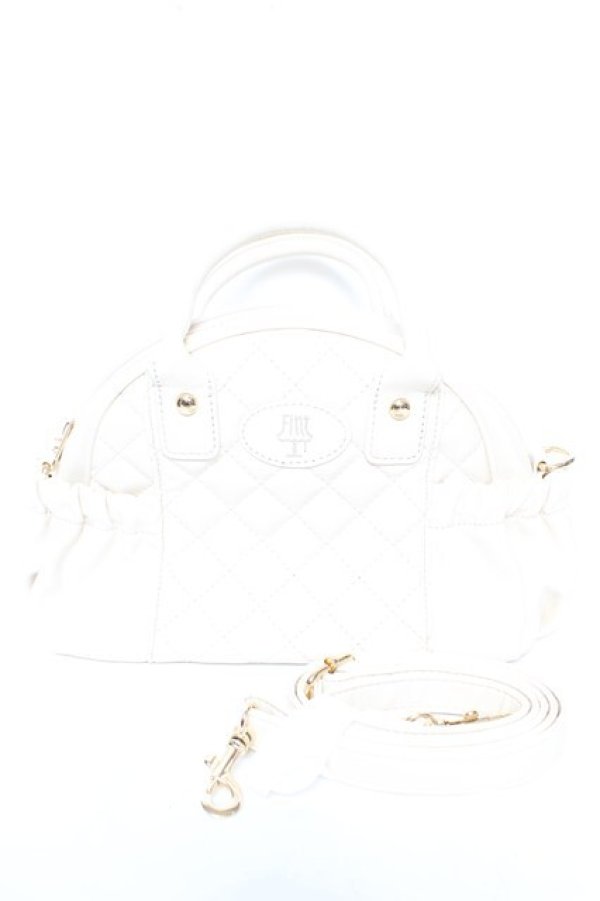 画像1: F i.n.t / キルティングミニボストンバッグ F アイボリー Y-26-01-18-022-CA-BG-SZ-ZY (1)