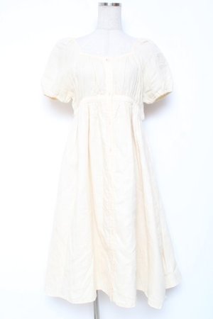 画像: PEACE NOW / スクエアワンピース M 生成 Y-26-01-20-027-PU-OP-SZ-ZI