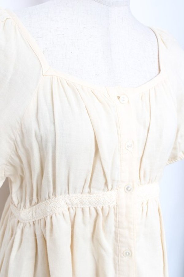 画像3: PEACE NOW / スクエアワンピース M 生成 Y-26-01-20-027-PU-OP-SZ-ZY (3)