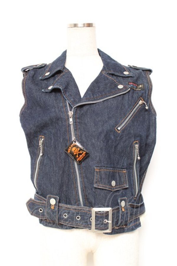 画像1: SUPER LOVERS / デニムベスト  デニム Y-26-01-20-034-PU-TO-SZ-ZY (1)