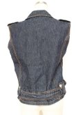 画像2: SUPER LOVERS / デニムベスト  デニム Y-26-01-20-034-PU-TO-SZ-ZY (2)