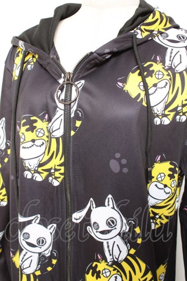 画像3: NieR Clothing / 転写パーカー  黒 Y-26-01-20-040-PU-TO-SZ-ZY (3)