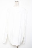 画像2: NieR Clothing / ちゃむちゃむスウェット 2XL 白 Y-26-01-20-041-PU-BL-AS-ZY (2)