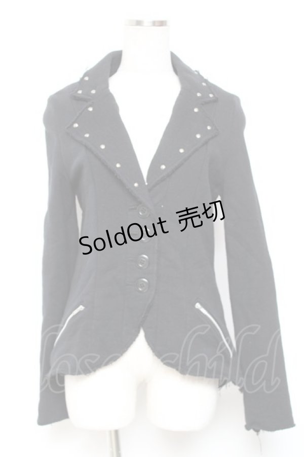 画像1: BPN / 切りっぱなし燕尾ジャケット M 黒 Y-26-01-20-043-GO-JA-SZ-ZI (1)