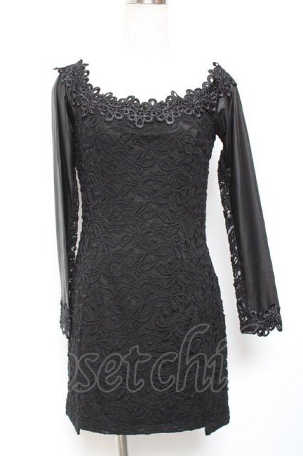 画像1: PUNK RAVE / Elfin song dress  M 黒 Y-26-01-20-045-PU-OP-SZ-ZY (1)