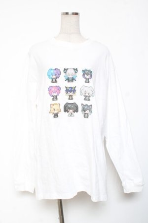 画像: NieR Clothing / プリントTシャツ XL  Y-26-01-20-049-PU-TO-ET-ZI