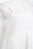 画像3: Candy Stripper / VOLUME CAMISOLE DRESS 2 ホワイト Y-26-01-20-059-PU-OP-SZ-ZY (3)