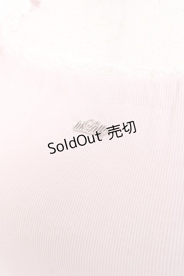 画像4: lilLilly / オフショルレースフーディトップス F ピンク Y-26-01-20-008-LO-TO-SZ-ZS (4)