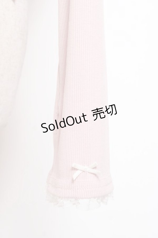 画像5: lilLilly / オフショルレースフーディトップス F ピンク Y-26-01-20-008-LO-TO-SZ-ZS (5)