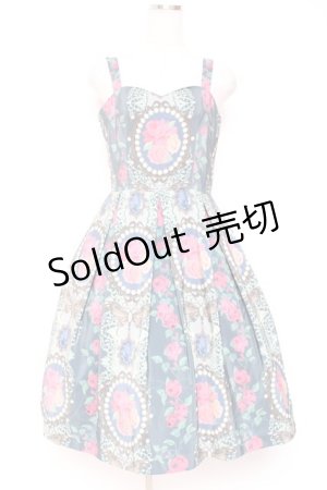 画像: Juliette et Justine / Le camee de la roseジャンパースカート  アルドアーズ(ブルーグレー) Y-26-01-20-079-CL-OP-SZ-ZI