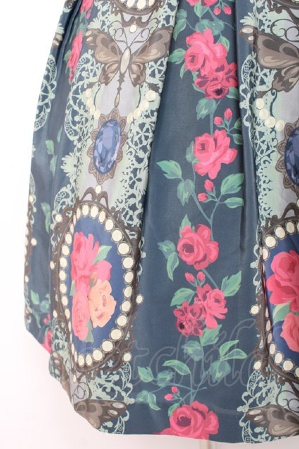 画像5: Juliette et Justine / Le camee de la roseジャンパースカート  アルドアーズ(ブルーグレー) Y-26-01-20-079-CL-OP-SZ-ZY (5)