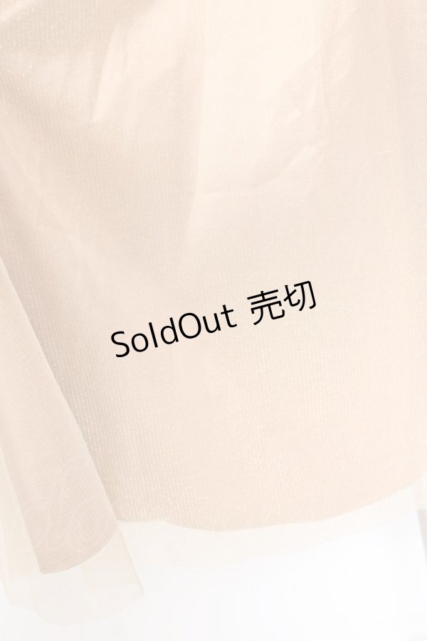 画像4: Maison de FLEUR Petite Robe canone / エリカが躍るキャミワンピース  ベージュ Y-26-01-20-091-EL-OP-SZ-ZS (4)