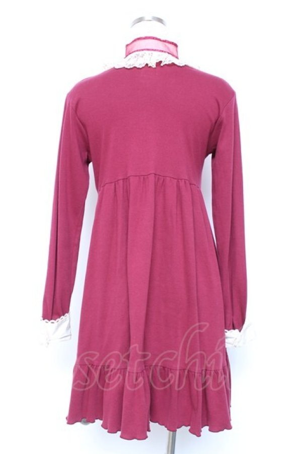 画像2: MAM MAXICIMAM / スウィートクラシカル ジレ風ワンピース   Y-26-01-20-097-LO-OP-SZ-ZI (2)