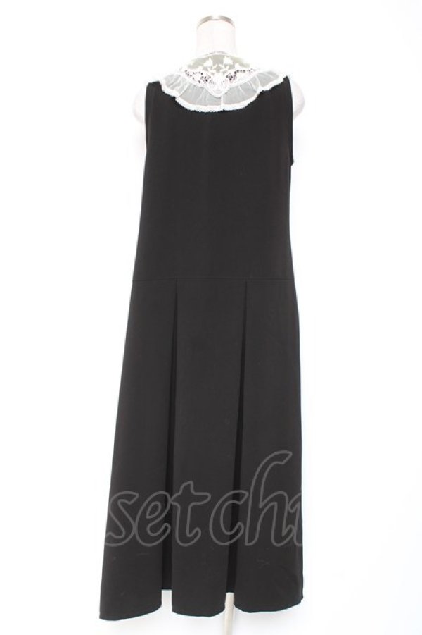 画像2: SERAPHIM / モチーフレースのジャンパースカート  黒 Y-26-01-20-105-LO-OP-SZ-ZI (2)