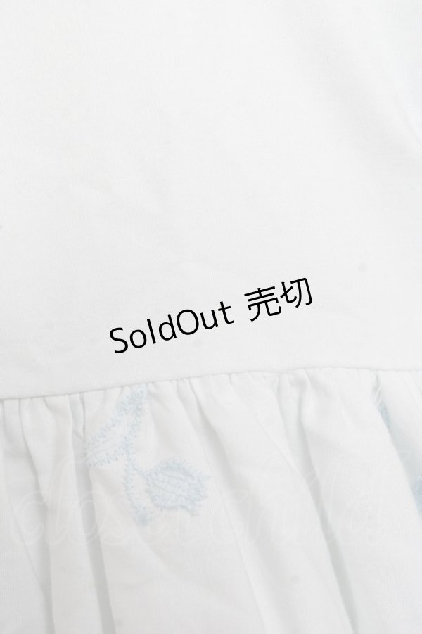 画像6: Moi-meme-Moitie / May lilyジャンパースカート 9号 ライトブルー×アクアブルー Y-26-01-20-106-MO-OP-SZ-ZI (6)