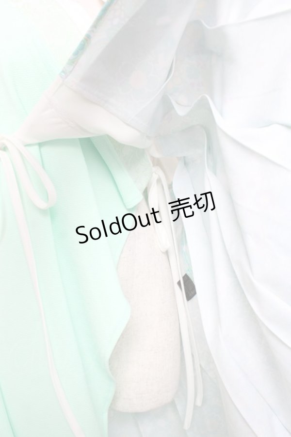 画像6: Qutie Frash / 着物プリーツチュニック  ミント Y-26-01-20-109-QU-TO-SZ-ZI (6)