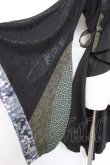 画像5: Qutie Frash / 着物ロングカーデ  黒×緑 Y-26-01-20-113-QU-JA-SZ-ZI (5)
